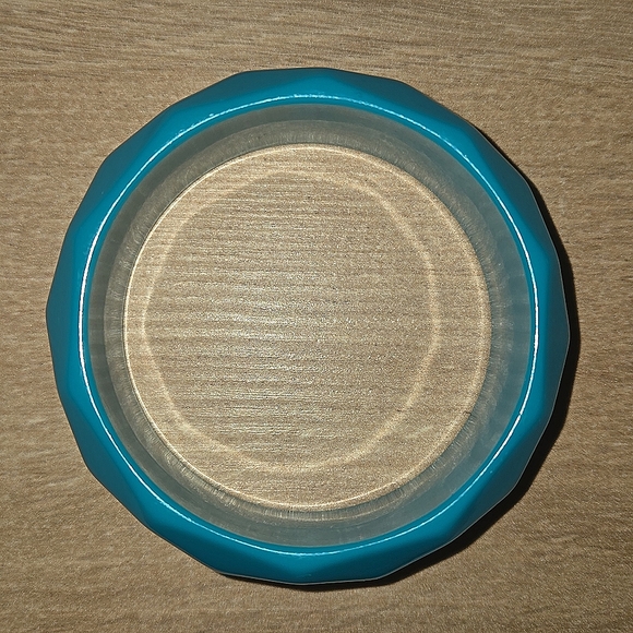 Y2K Aqua/Turquoise Plastic Hexagon Design Bracelet - Picture 5 of 7